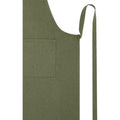 Green - Back - Unisex Adult Shara Recycled Full Apron