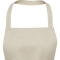 Oatmeal - Back - Unisex Adult Shara Recycled Full Apron