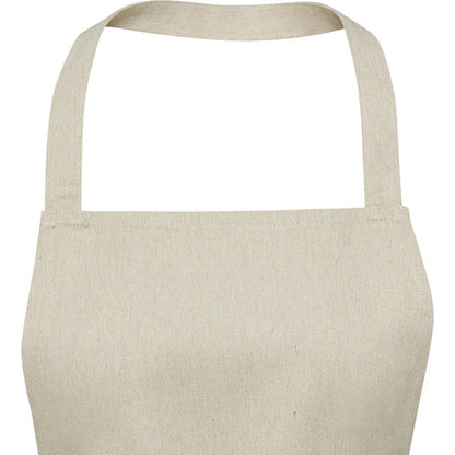 Oatmeal - Back - Unisex Adult Shara Recycled Full Apron