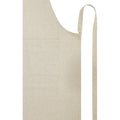 Oatmeal - Side - Unisex Adult Shara Recycled Full Apron
