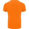 Fluro Orange - Back - Roly Childrens-Kids Bahrain Sports T-Shirt