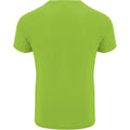 Lime Green - Back - Roly Childrens-Kids Bahrain Sports T-Shirt