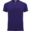 Mauve - Front - Roly Childrens-Kids Bahrain Sports T-Shirt