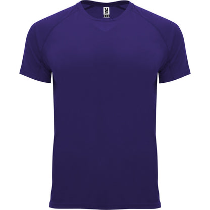 Mauve - Front - Roly Childrens-Kids Bahrain Sports T-Shirt