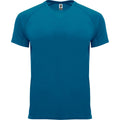 Moonlight Blue - Front - Roly Childrens-Kids Bahrain Sports T-Shirt