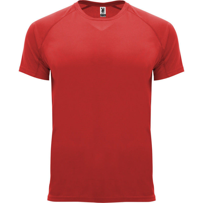 Red - Front - Roly Childrens-Kids Bahrain Sports T-Shirt