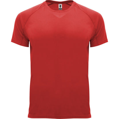 Red - Front - Roly Childrens-Kids Bahrain Sports T-Shirt
