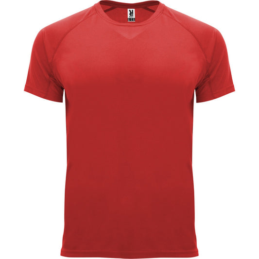 Red - Front - Roly Childrens-Kids Bahrain Sports T-Shirt