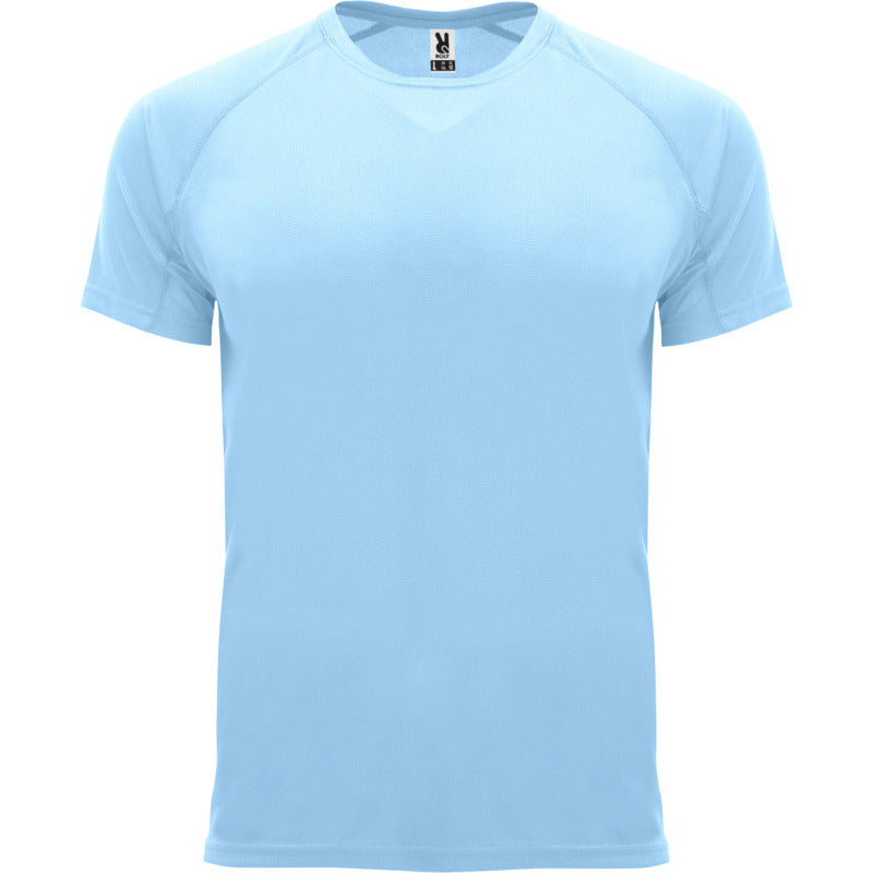Sky Blue - Front - Roly Childrens-Kids Bahrain Sports T-Shirt