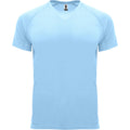 Sky Blue - Front - Roly Childrens-Kids Bahrain Sports T-Shirt