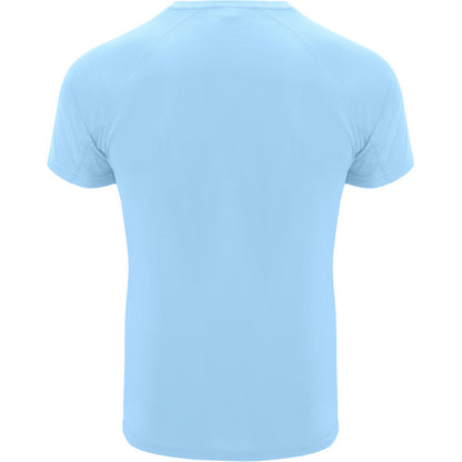 Sky Blue - Back - Roly Childrens-Kids Bahrain Sports T-Shirt