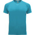 Turquoise - Front - Roly Childrens-Kids Bahrain Sports T-Shirt