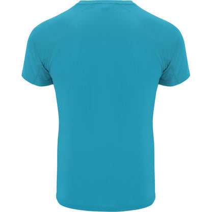 Turquoise - Back - Roly Childrens-Kids Bahrain Sports T-Shirt