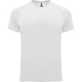 White - Front - Roly Childrens-Kids Bahrain Sports T-Shirt