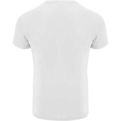 White - Back - Roly Childrens-Kids Bahrain Sports T-Shirt