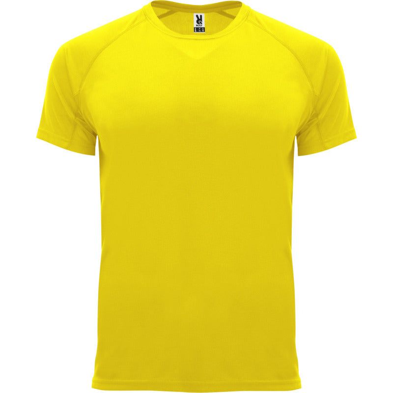 Yellow - Front - Roly Childrens-Kids Bahrain Sports T-Shirt