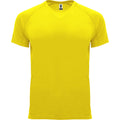 Yellow - Front - Roly Childrens-Kids Bahrain Sports T-Shirt