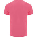 Fluorescent Lady Pink - Back - Roly Childrens-Kids Bahrain Sports T-Shirt