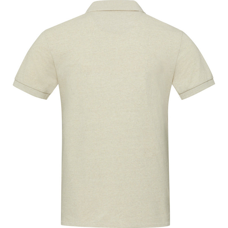 Oatmeal - Back - Elevate NXT Unisex Adult Emerald Aware Recycled Polo Shirt
