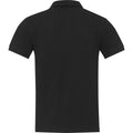 Solid Black - Back - Elevate NXT Unisex Adult Emerald Aware Recycled Polo Shirt