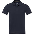 Navy - Front - Elevate NXT Unisex Adult Emerald Aware Recycled Polo Shirt