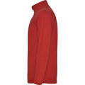 Red - Lifestyle - Roly Mens Himalaya Quarter Zip Fleece Jacket
