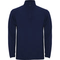 Navy Blue - Front - Roly Mens Himalaya Quarter Zip Fleece Jacket