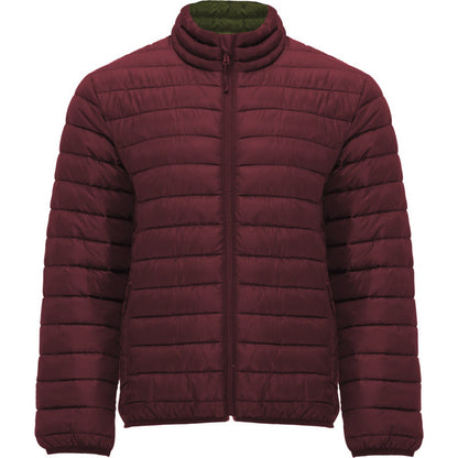 Garnet - Front - Roly Mens Finland Insulated Jacket