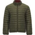 Military Green - Front - Roly Mens Finland Insulated Jacket