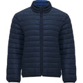 Navy Blue - Front - Roly Mens Finland Insulated Jacket