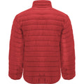 Red - Back - Roly Mens Finland Insulated Jacket