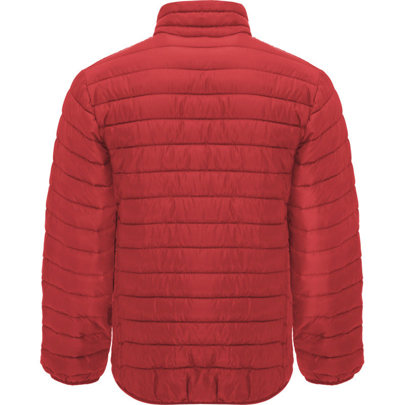 Red - Back - Roly Mens Finland Insulated Jacket