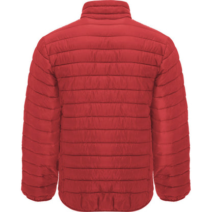 Red - Back - Roly Mens Finland Insulated Jacket