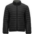 Solid Black - Front - Roly Mens Finland Insulated Jacket