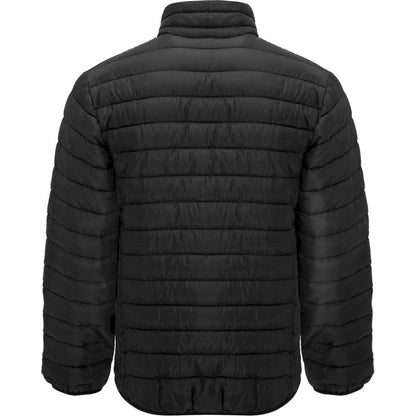 Solid Black - Back - Roly Mens Finland Insulated Jacket