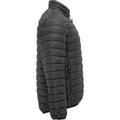 Black Heather - Side - Roly Mens Finland Insulated Jacket