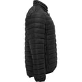 Solid Black - Side - Roly Mens Finland Insulated Jacket