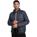 Solid Black - Pack Shot - Roly Mens Finland Insulated Jacket
