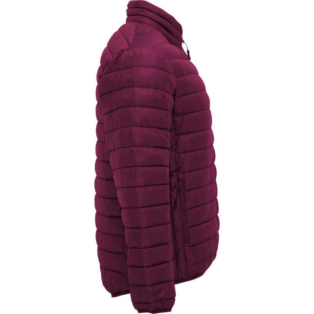 Plum Red - Side - Roly Mens Finland Insulated Jacket
