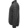 Black Heather - Lifestyle - Roly Mens Finland Insulated Jacket