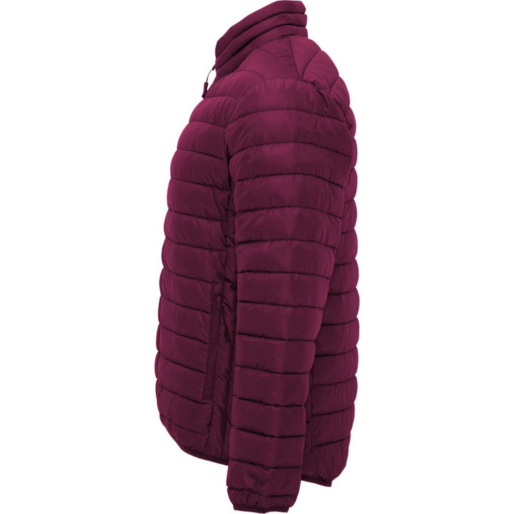 Plum Red - Lifestyle - Roly Mens Finland Insulated Jacket