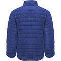 Electric Blue - Back - Roly Mens Finland Insulated Jacket