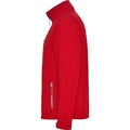 Red - Lifestyle - Roly Childrens-Kids Antartida Soft Shell Jacket