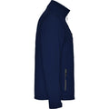 Navy Blue - Side - Roly Childrens-Kids Antartida Soft Shell Jacket