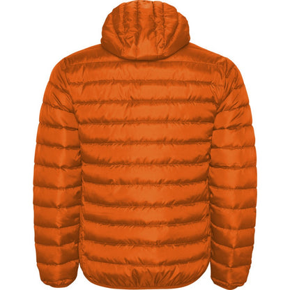 Vermillion Orange - Back - Roly Mens Norway Quilted Insulated Jacket