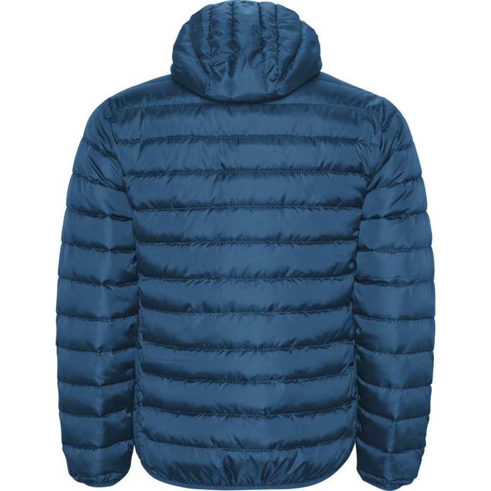 Moonlight Blue - Back - Roly Mens Norway Quilted Insulated Jacket