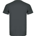 Dark Lead - Back - Roly Childrens-Kids Montecarlo Sports T-Shirt