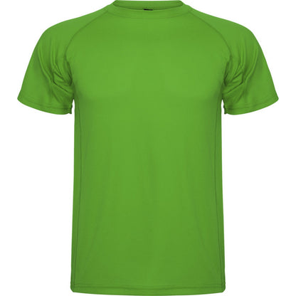 Fern Green - Front - Roly Childrens-Kids Montecarlo Sports T-Shirt