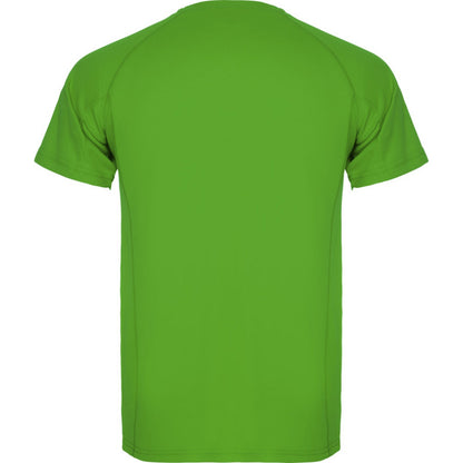 Fern Green - Back - Roly Childrens-Kids Montecarlo Sports T-Shirt