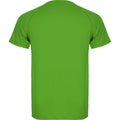 Fern Green - Back - Roly Childrens-Kids Montecarlo Sports T-Shirt